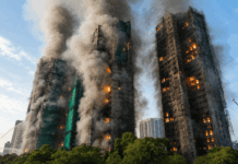 Siete personas y dos empresas imputadas por el incendio que dejó 168 muertos en Wang Fuk Court
